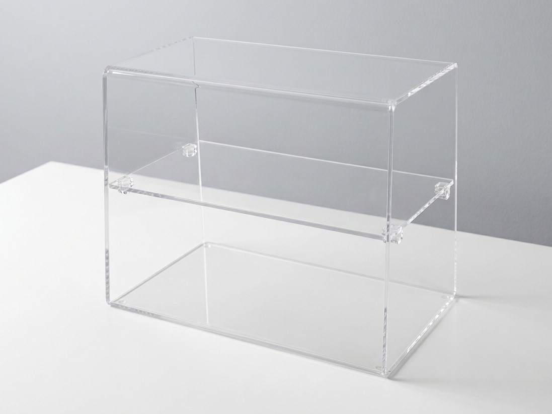 espositore plexiglass bar pasticcerie cornetti